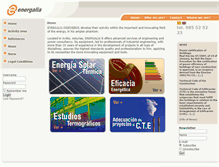 Tablet Screenshot of energalia.es